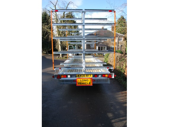 MT1665 RB 4x20 Centre Post Rowing Boat Trailer 